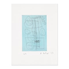 André Butzer, Pastrami - Signed Print, Etching, Abstract, Expressionism
