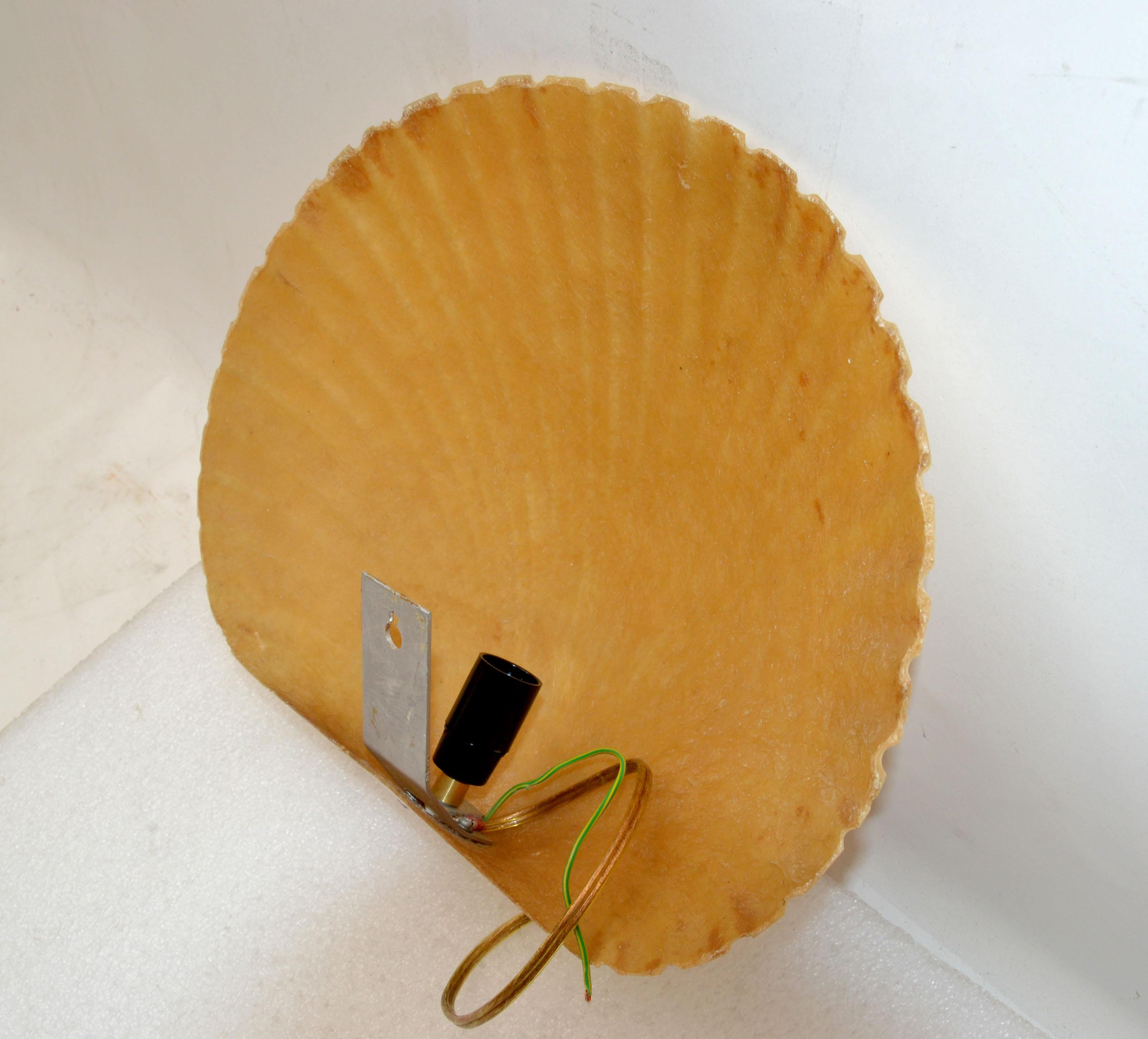 Andre Cazenave St Jacques, lampade da parete in fibra di vetro, And Objects for Objects, Coppia in vendita 3