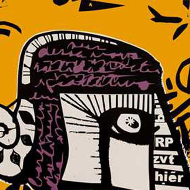 PR 33, PR 33 (Abstrakt), Mixed Media Art, von Andre Costa