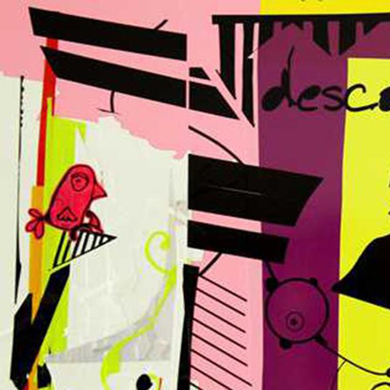 PR 41 (Abstrakt), Mixed Media Art, von Andre Costa