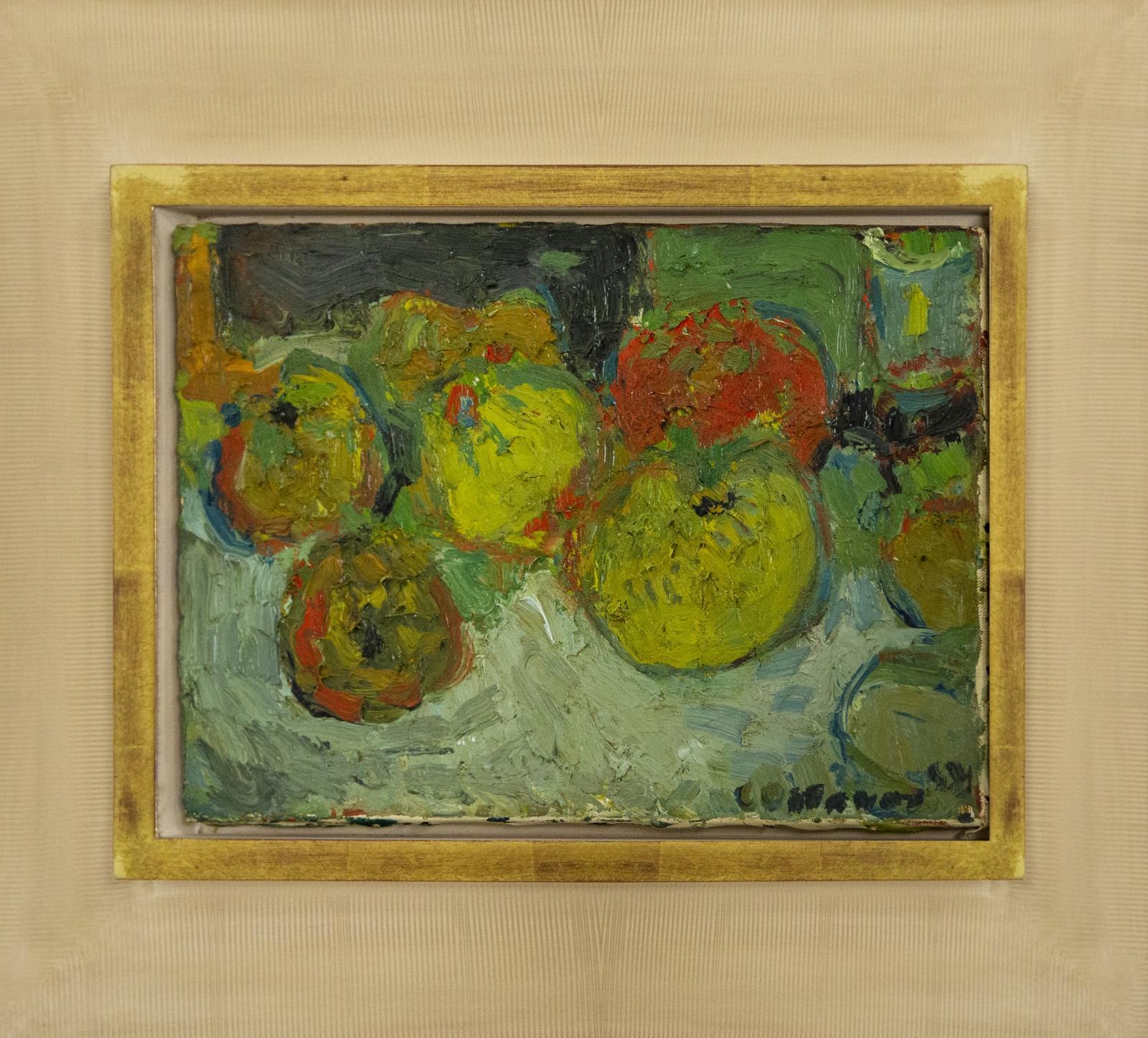 André Cottavoz Still-Life Painting - Les Pommes