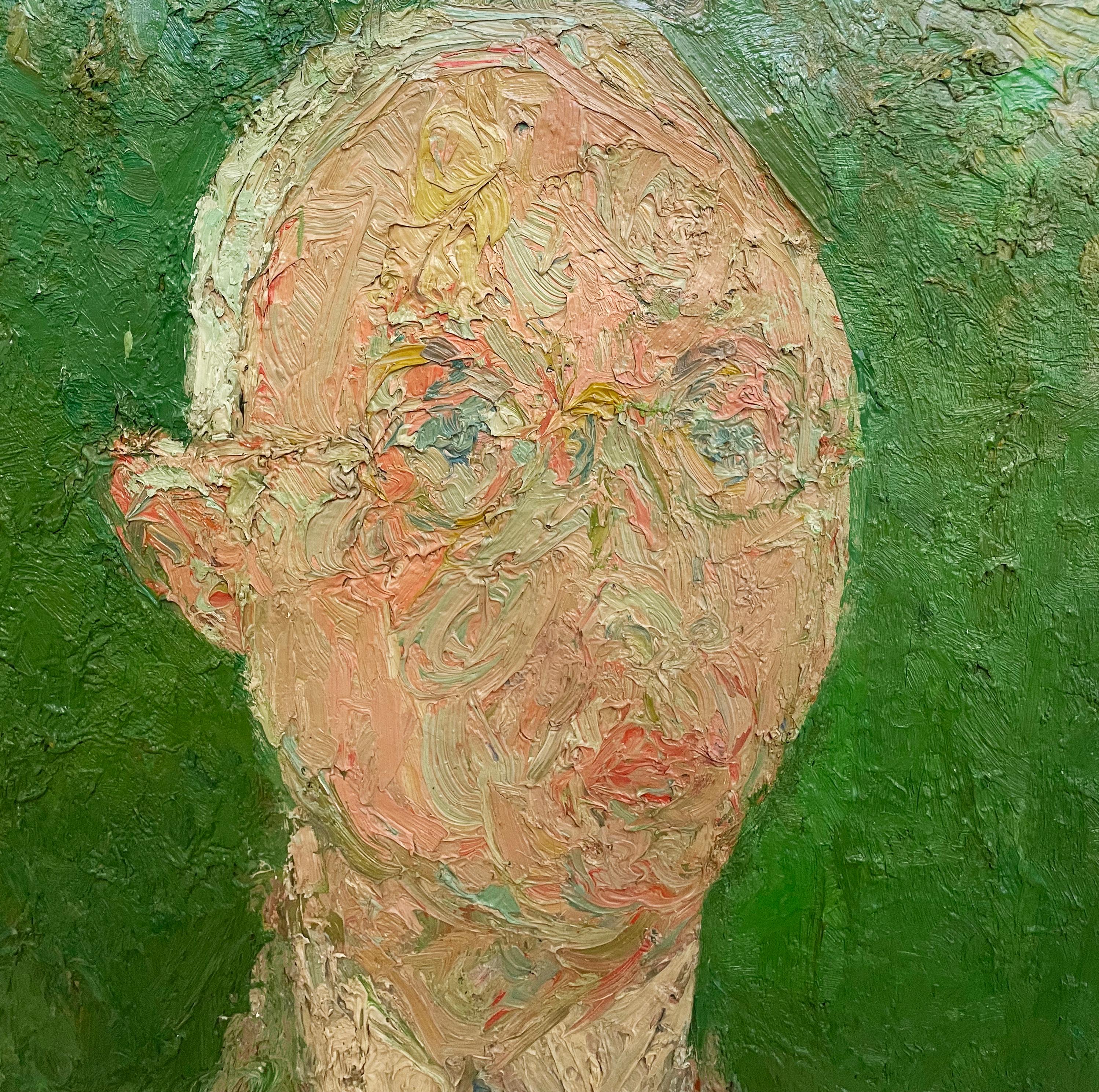 Portrait, gentleman with glasses and tie For Sale 1