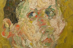 Portrait Jaune, Picasso feel Head of a Woman