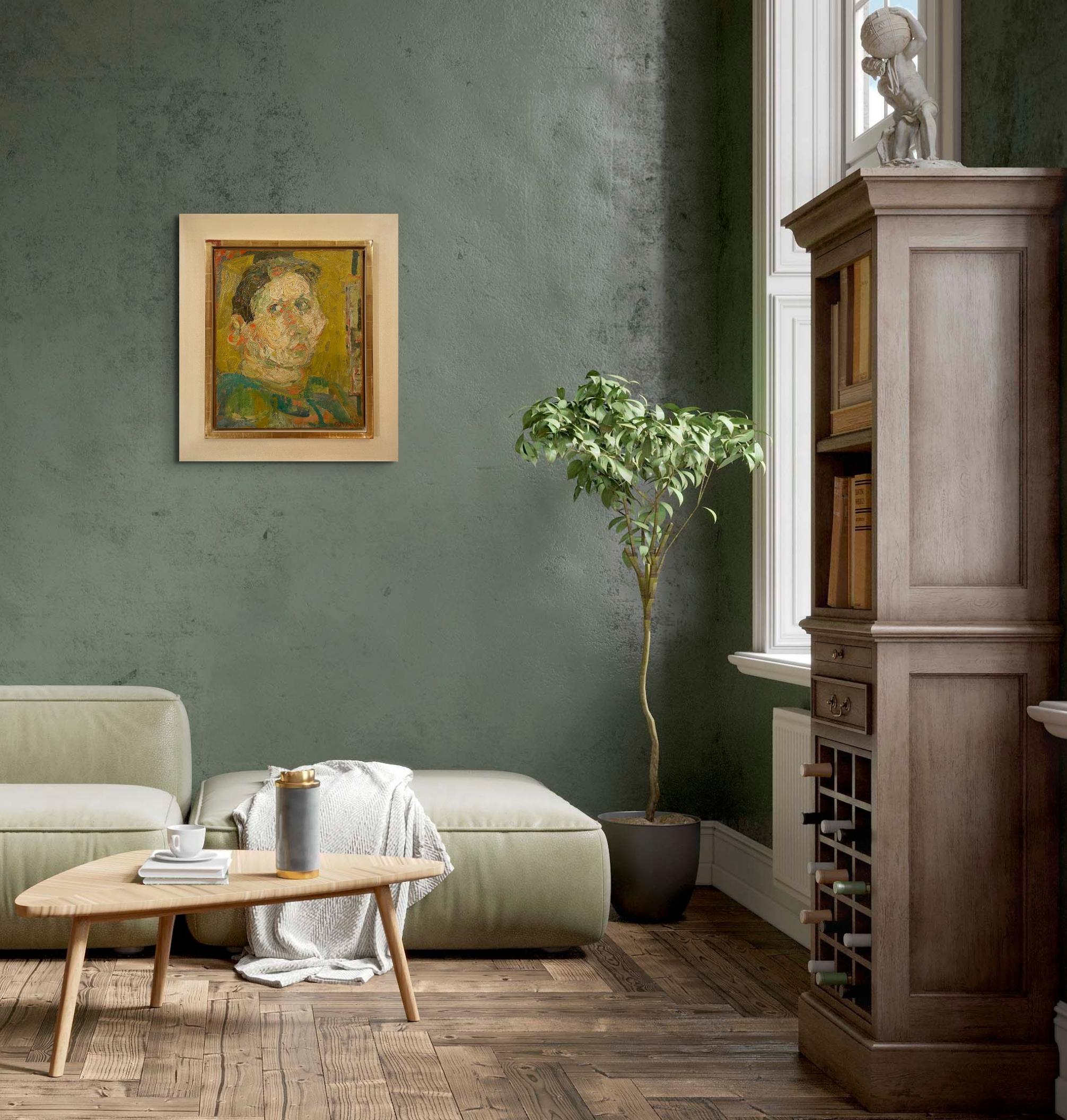 Picasso Porträt Jaune, Picasso fühlt sich den Kopf einer Frau an im Angebot 5