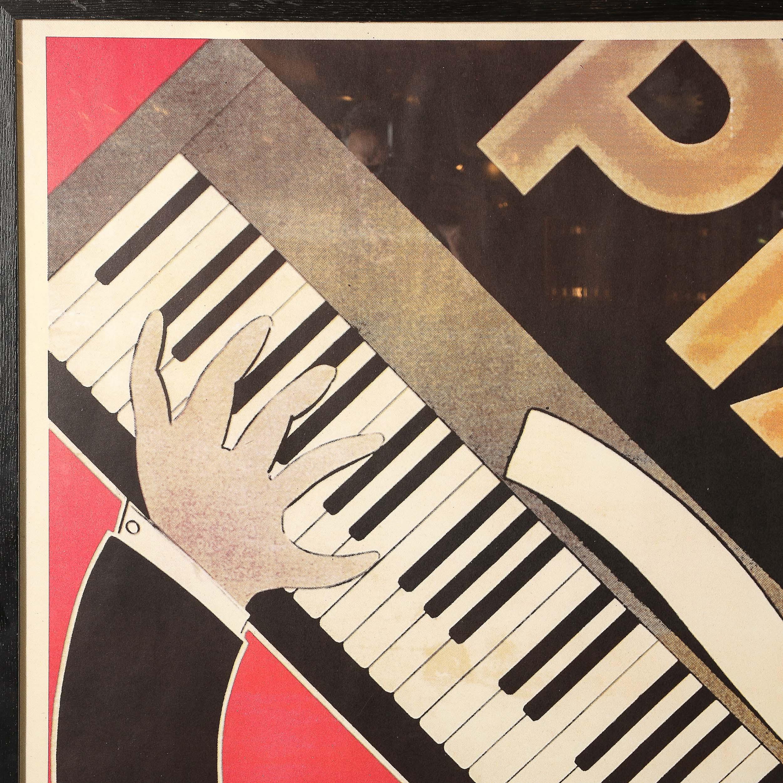 Art Deco Lithograph Posted Entitled 