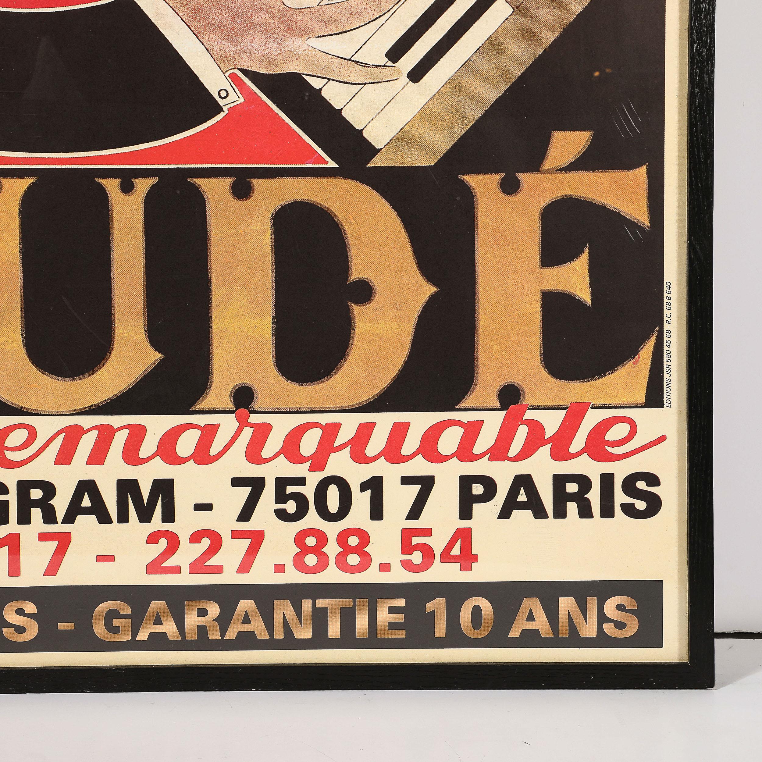 Art Deco Lithograph Posted Entitled 