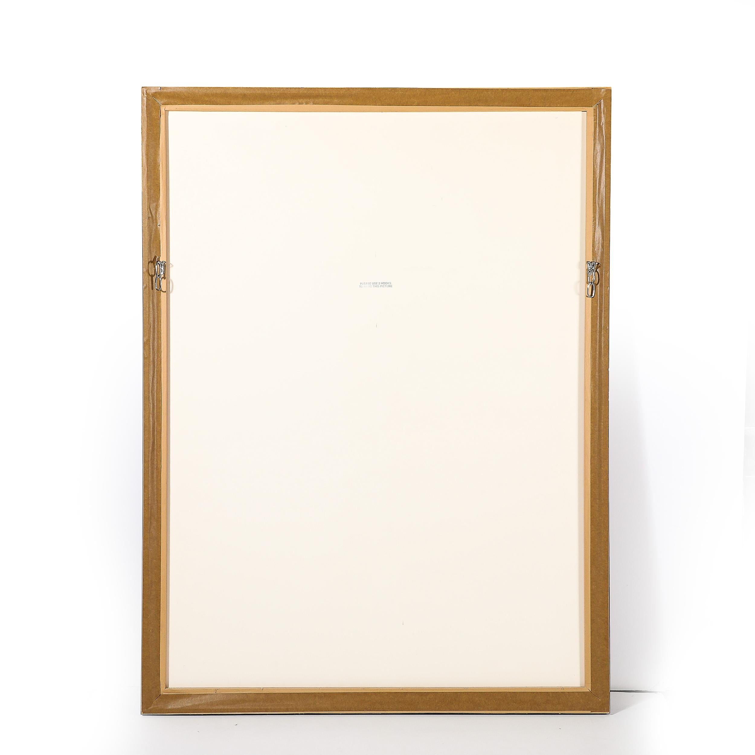 Art Deco Lithograph Posted Entitled 