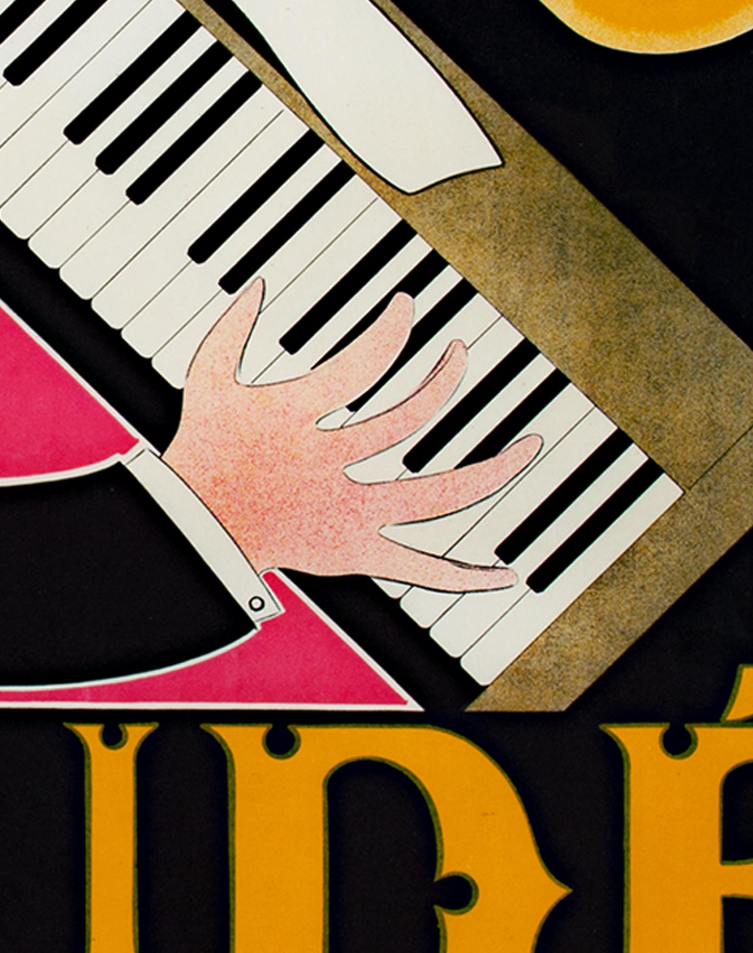 pianos daude poster