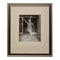 Marilyn Monroe at The Bel Air Hotel by André de Dienes -Vintage  Black and White