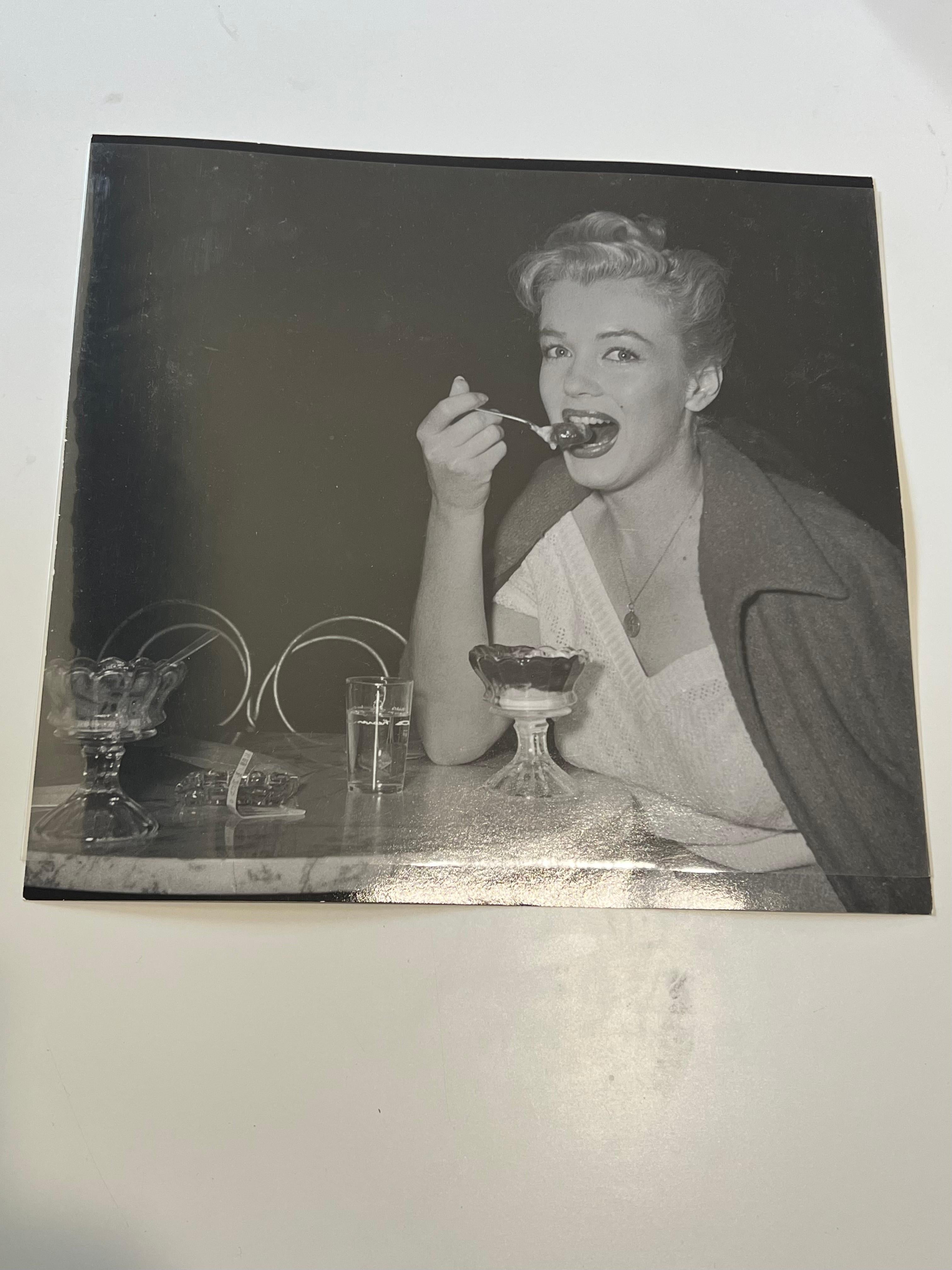 Andre de Dienes - Marilyn Monroe Naked with Towel Oversized Vintage