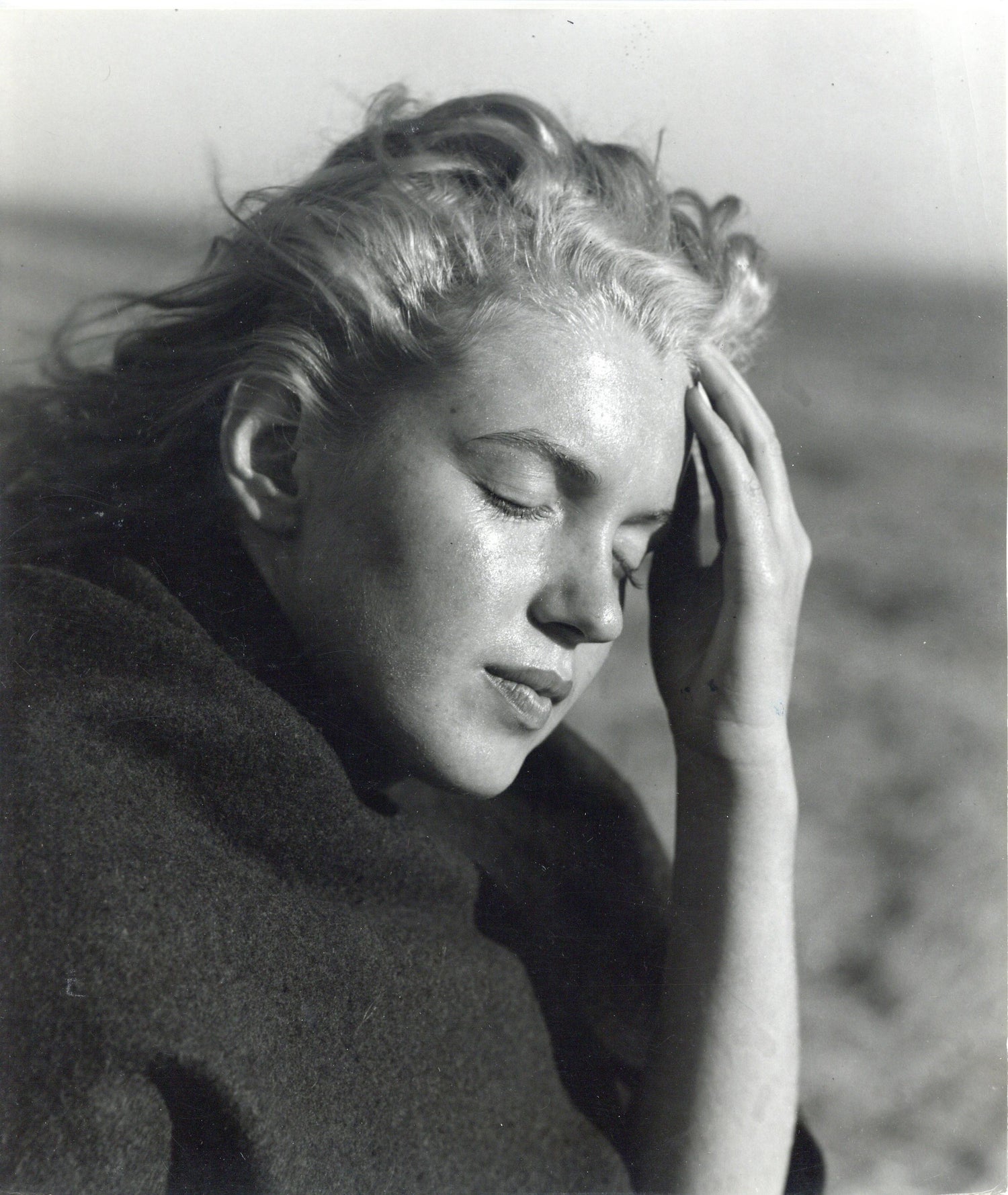 Andre De Dienes Marilyn Monroe On The Beach Vintage Original
