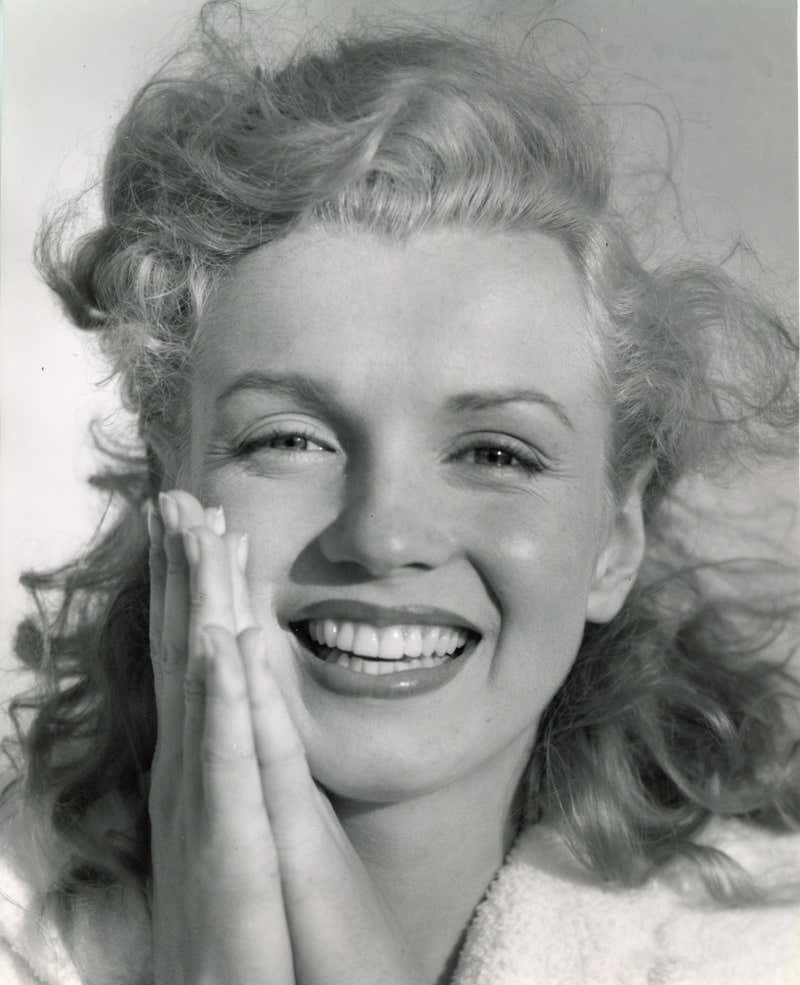 Andre de Dienes - Marilyn Monroe Smiling Up Close Vintage Original ...