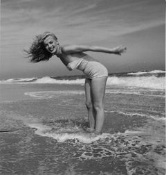Marilyn Monroe, plage de Tobay, New York, 1949