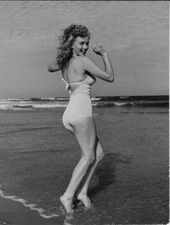 Marilyn Monroe, plage de Tobay, New York, 1949