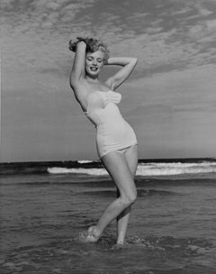 Marilyn Monroe, plage de Tobay, New York, 1949