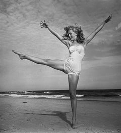 Marilyn Monroe, plage de Tobay, New York, 1949