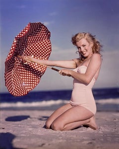 Marilyn Monroe, plage de Tobay, New York, 1949