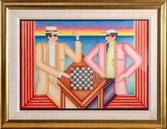 Vintage Your Move, Art Deco Drawing by Andre de Krayewski