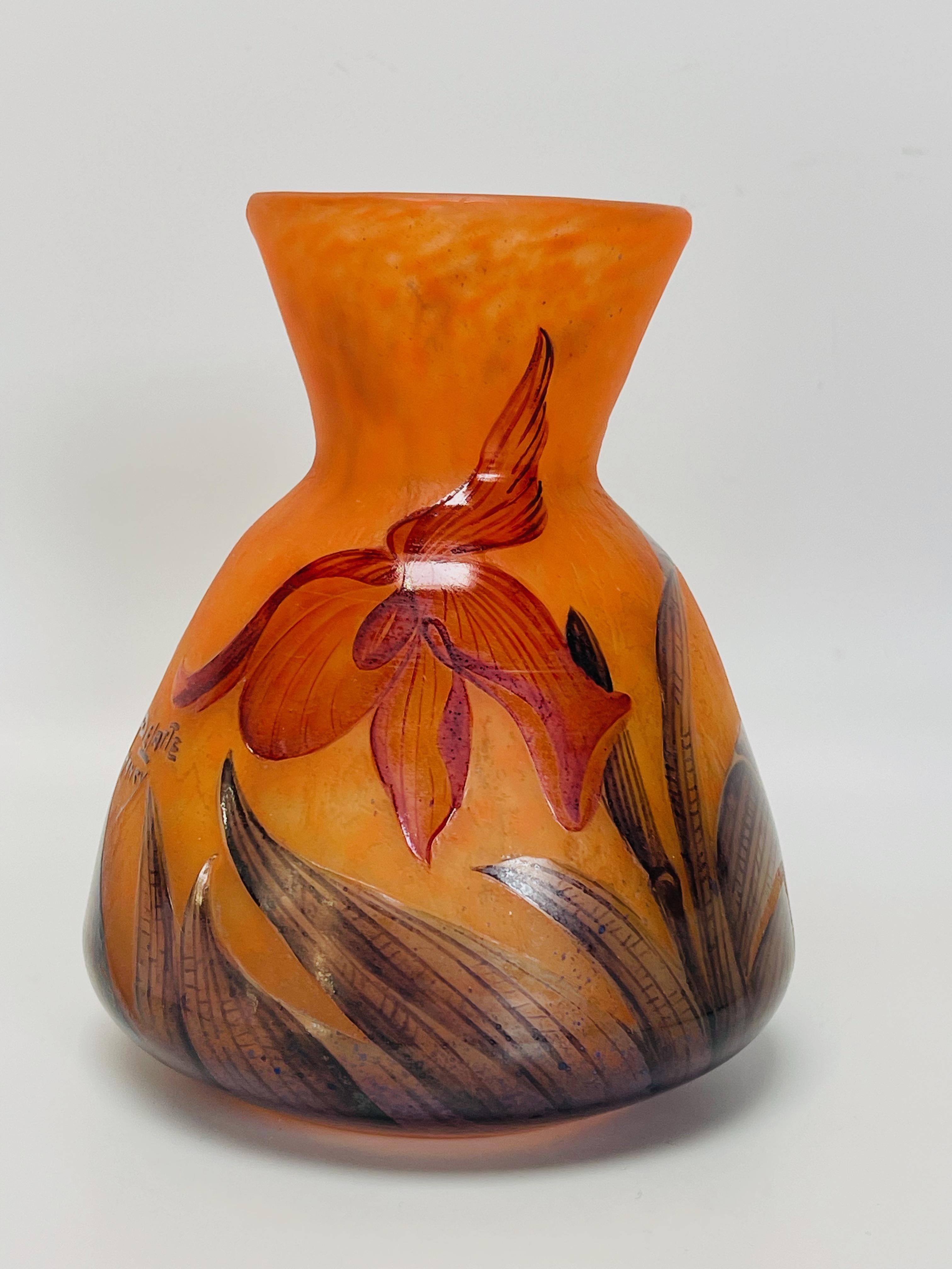 Français Vase Art Nouveau André Delatte en vente