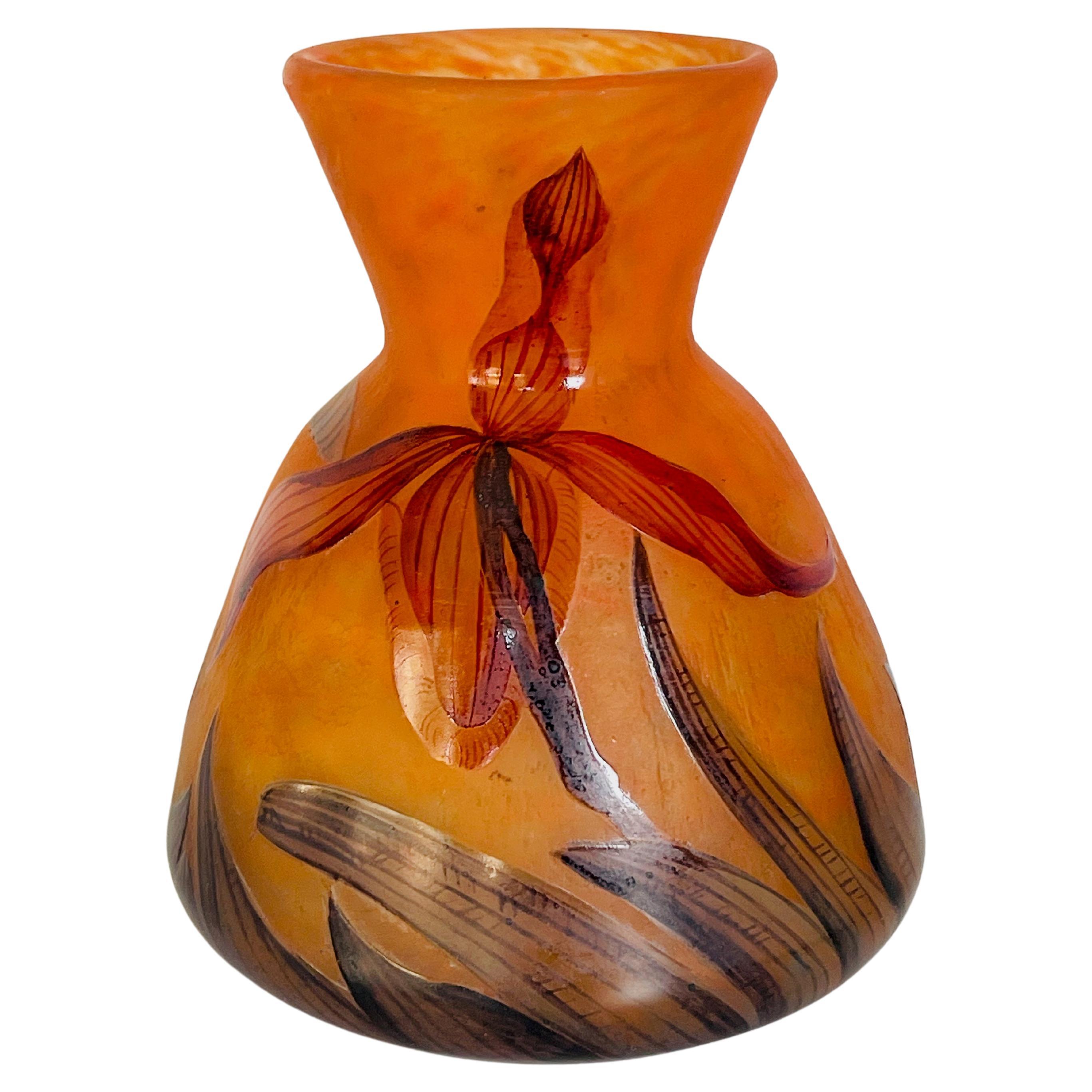 André Delatte Jugendstil-Vase