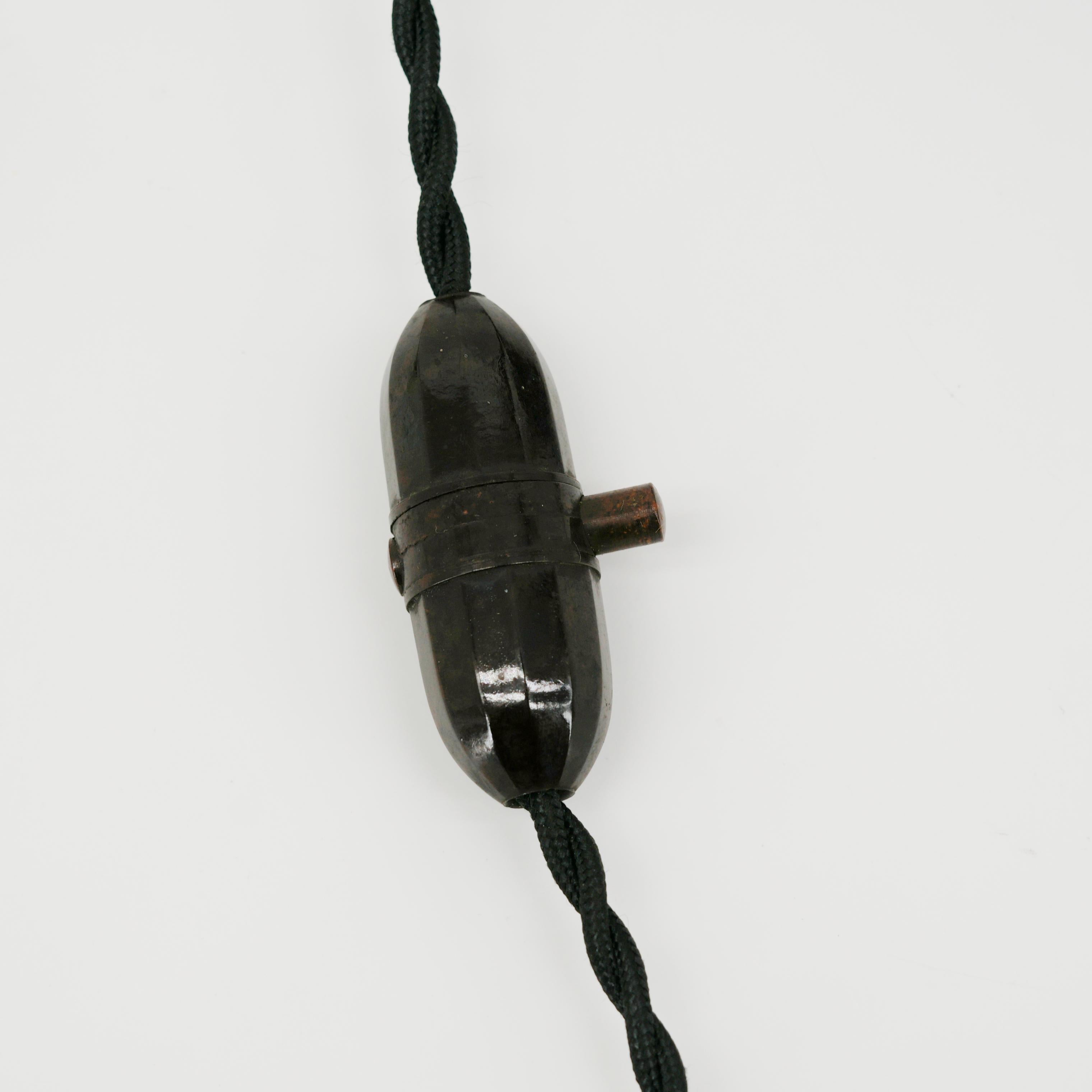 Andre DELATTE Französischer Art Deco Efeu-Tisch / Schreibtisch / Klavierlampe, 1920 im Angebot 3