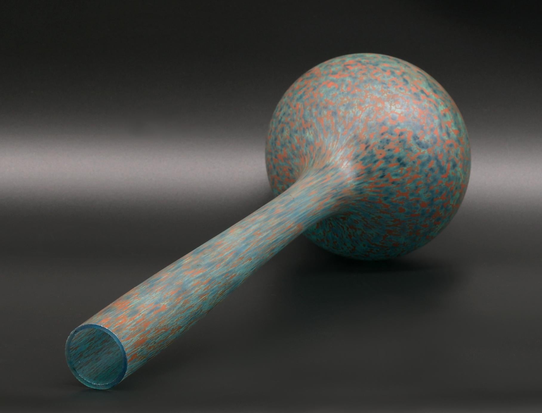 Inizio XX secolo Andre Delatte Vaso francese Art Deco 1920 in vendita