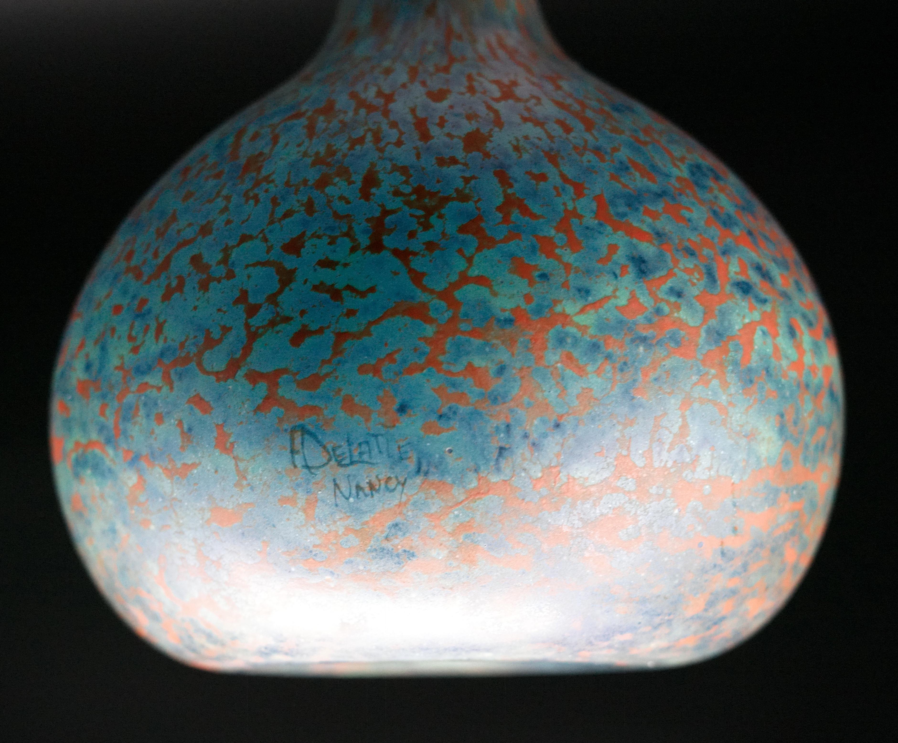 Inizio XX secolo Andre Delatte Vaso Art Déco francese, 1920 in vendita