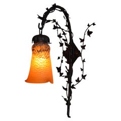 Andre Delatte, grande applique francese in stile Art Déco 1920