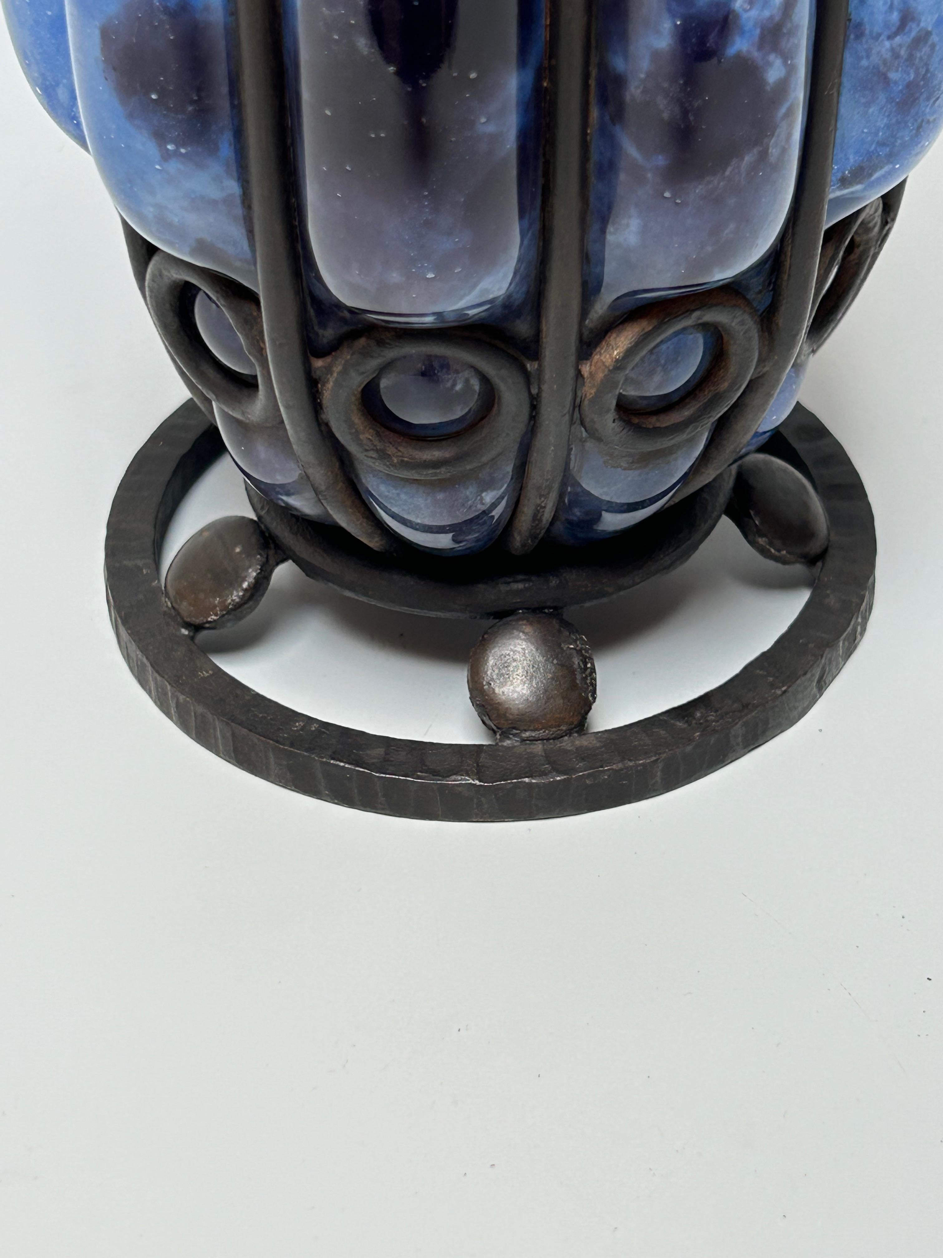 Vaso André Delatte Nancy Art Deco in vendita 2