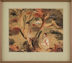 Landscape Drawings and Watercolors