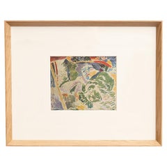 Andre Derain 1948 Color Cliché Print, Framed