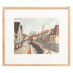 André Derain Framed 'Amiens' Color Lithography, circa 1970