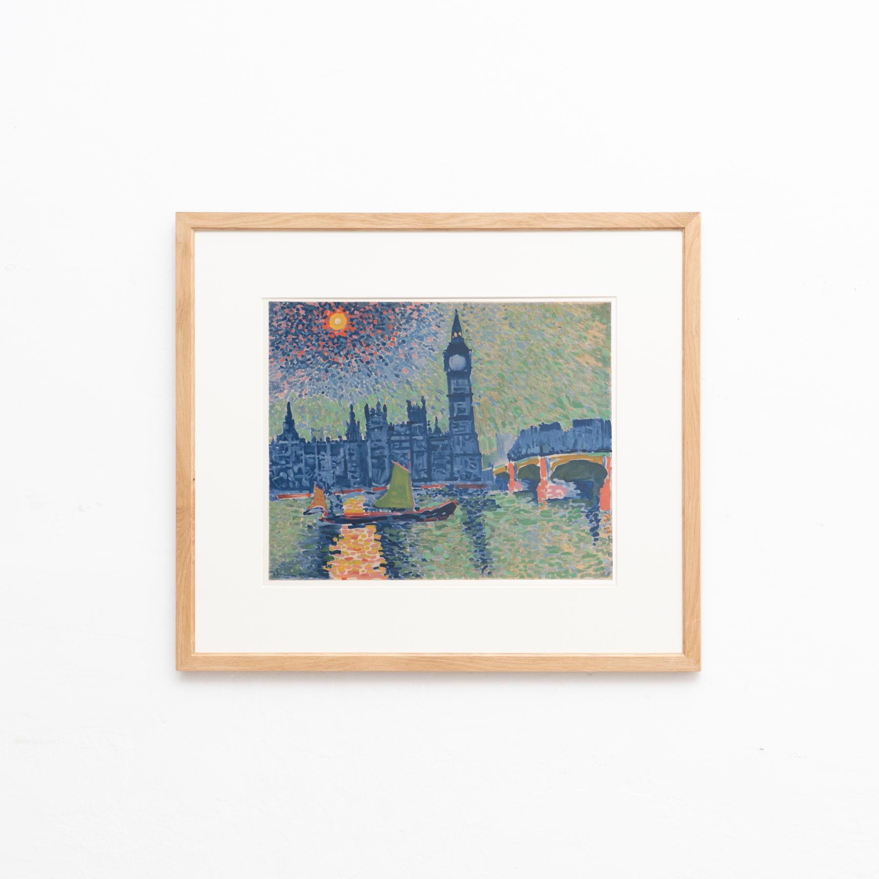 André Derain Litografía en color 