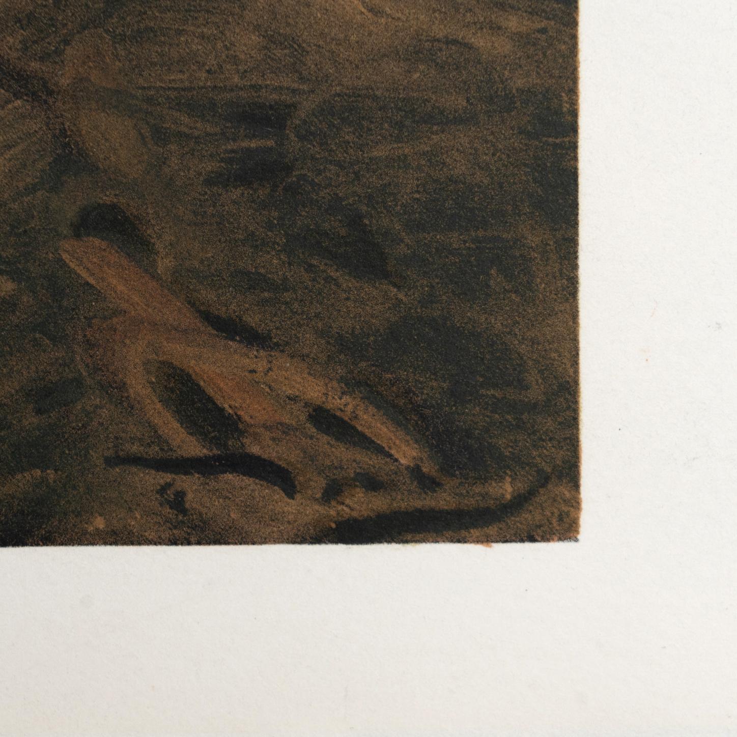Lithographie encadrée « Des femmes nues et nature morte » d'Andr Derain, vers 1970 en vente 4