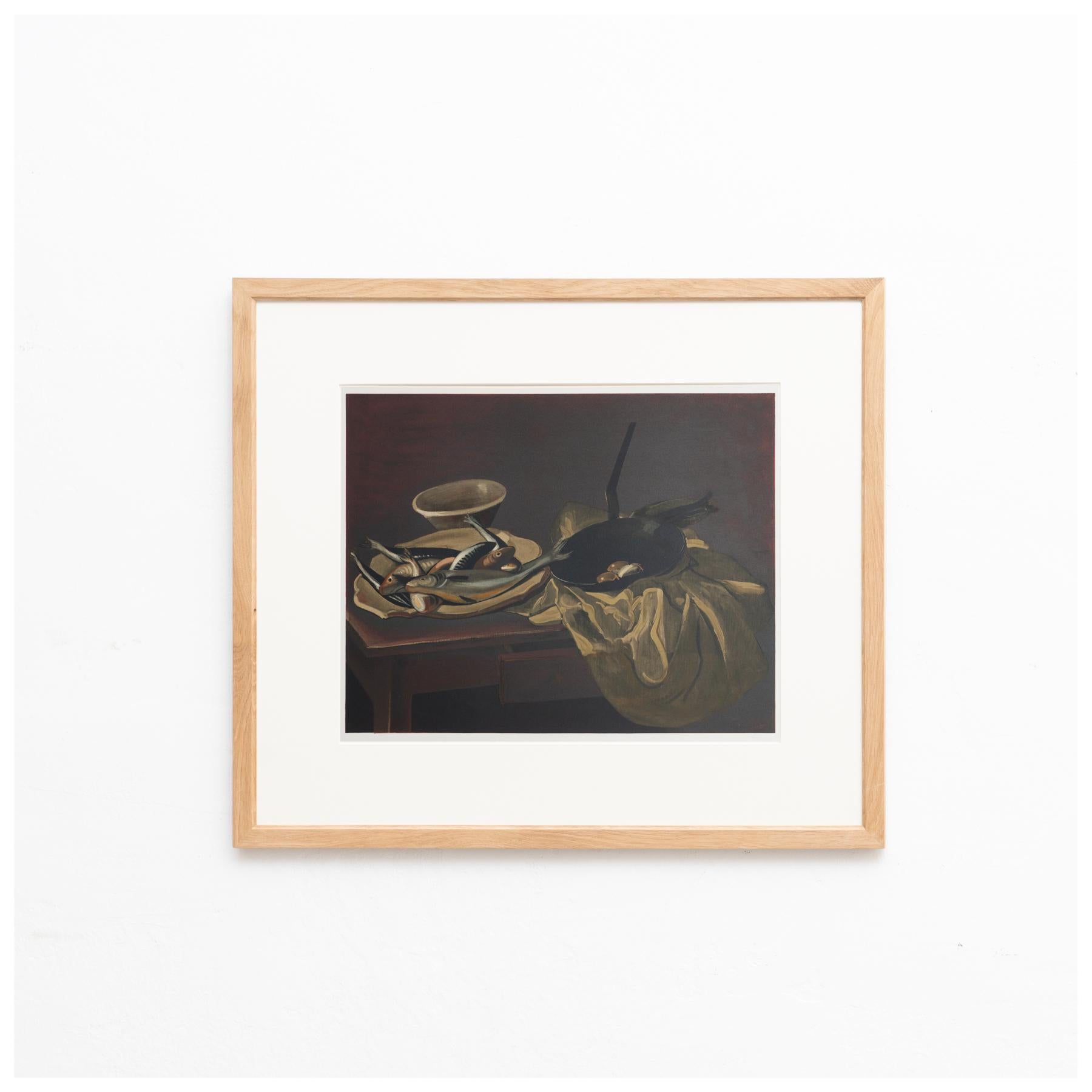 Originale Farblithographie 