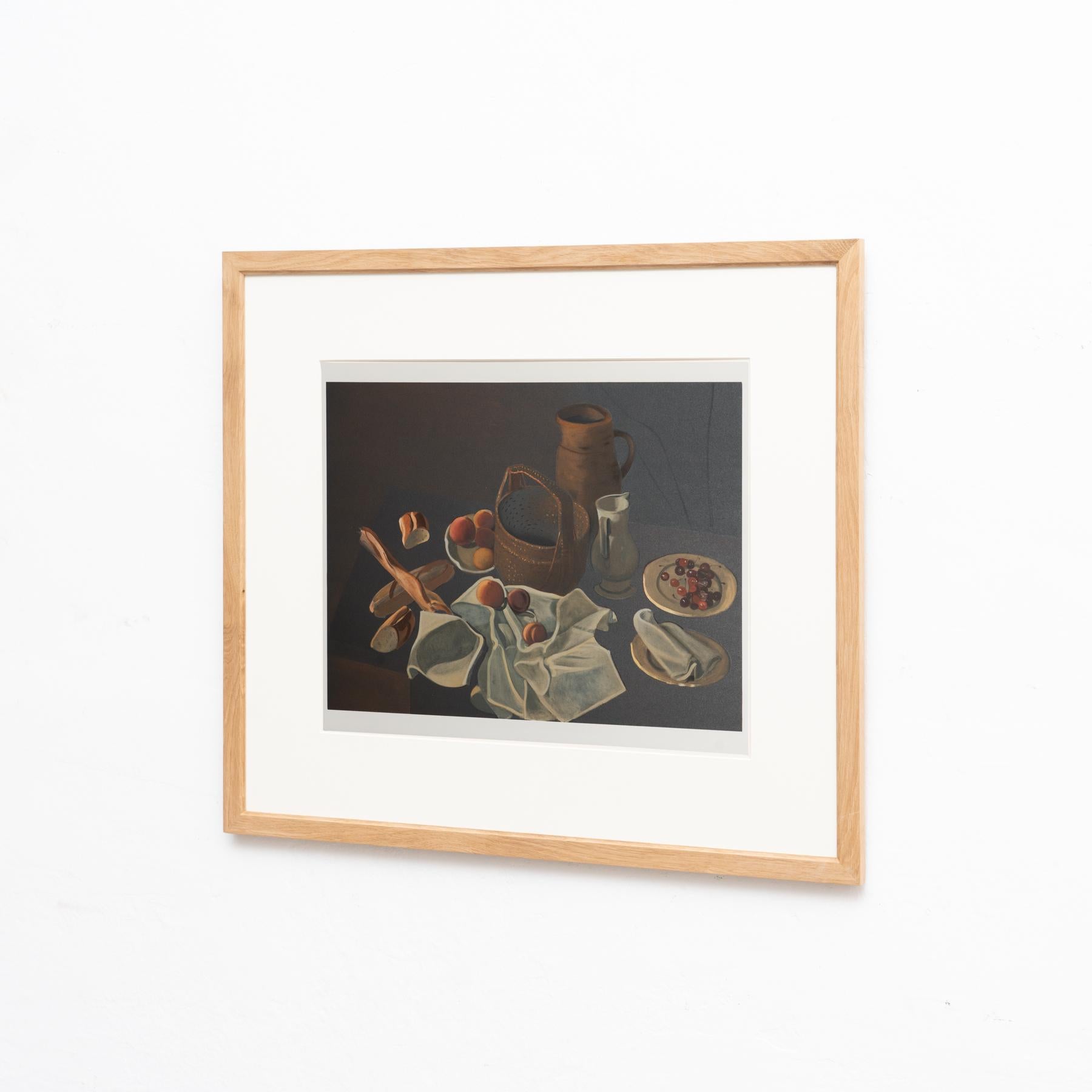 Modern André Derain Framed 'Nature Morte' Color Lithography, circa 1971 For Sale