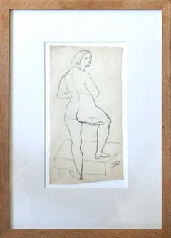 Andre Derain Disegno a matita di nudo femminile