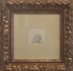 Derain Small Head in Pencil. original drawing painting