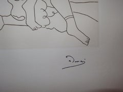 Una bella donna orgogliosa - Acquaforte originale - 1951