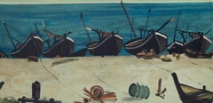 Andre Derain, Boats at Graveline, 1970 (after)