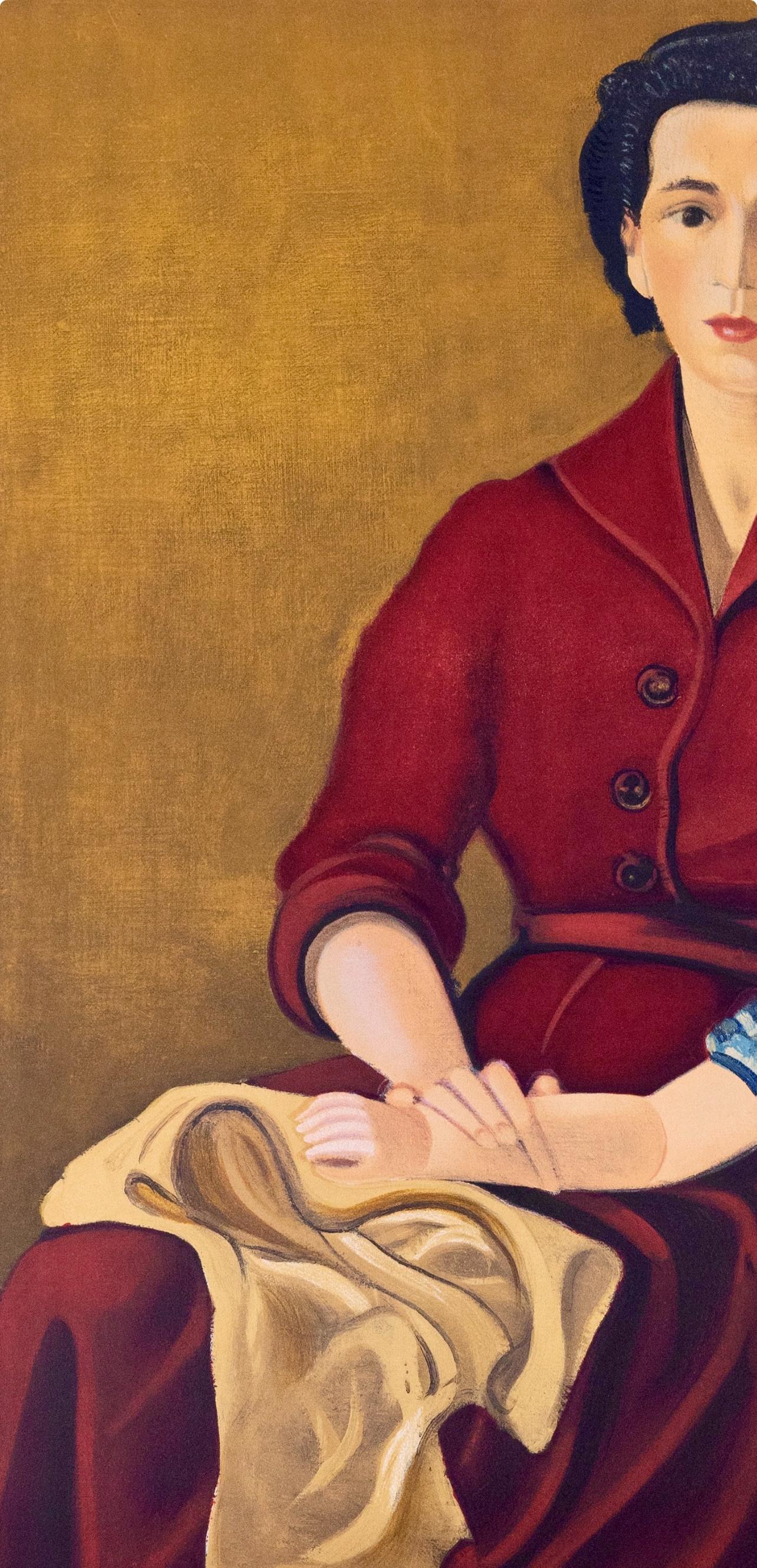 Andre Derain, Denise and Claire Levy, 1970 (after) - Fauvist Print by André Derain