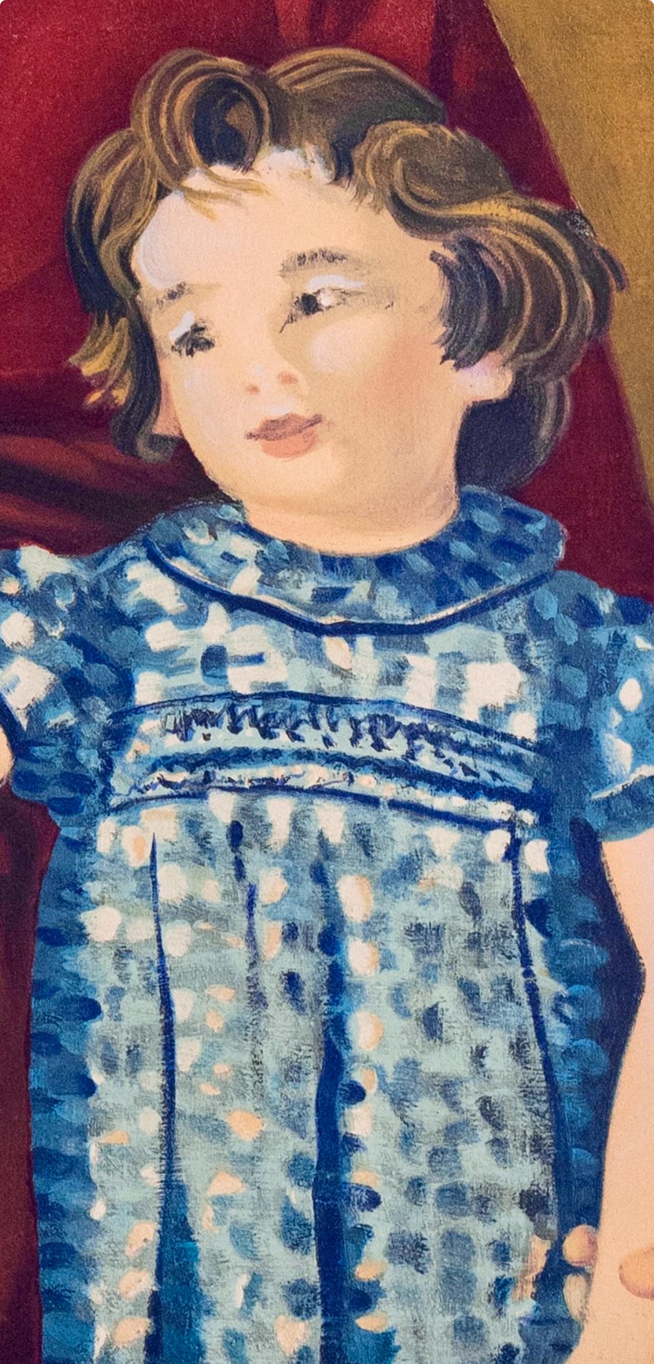 Andre Derain, Denise and Claire Levy, 1970 (after) For Sale 1