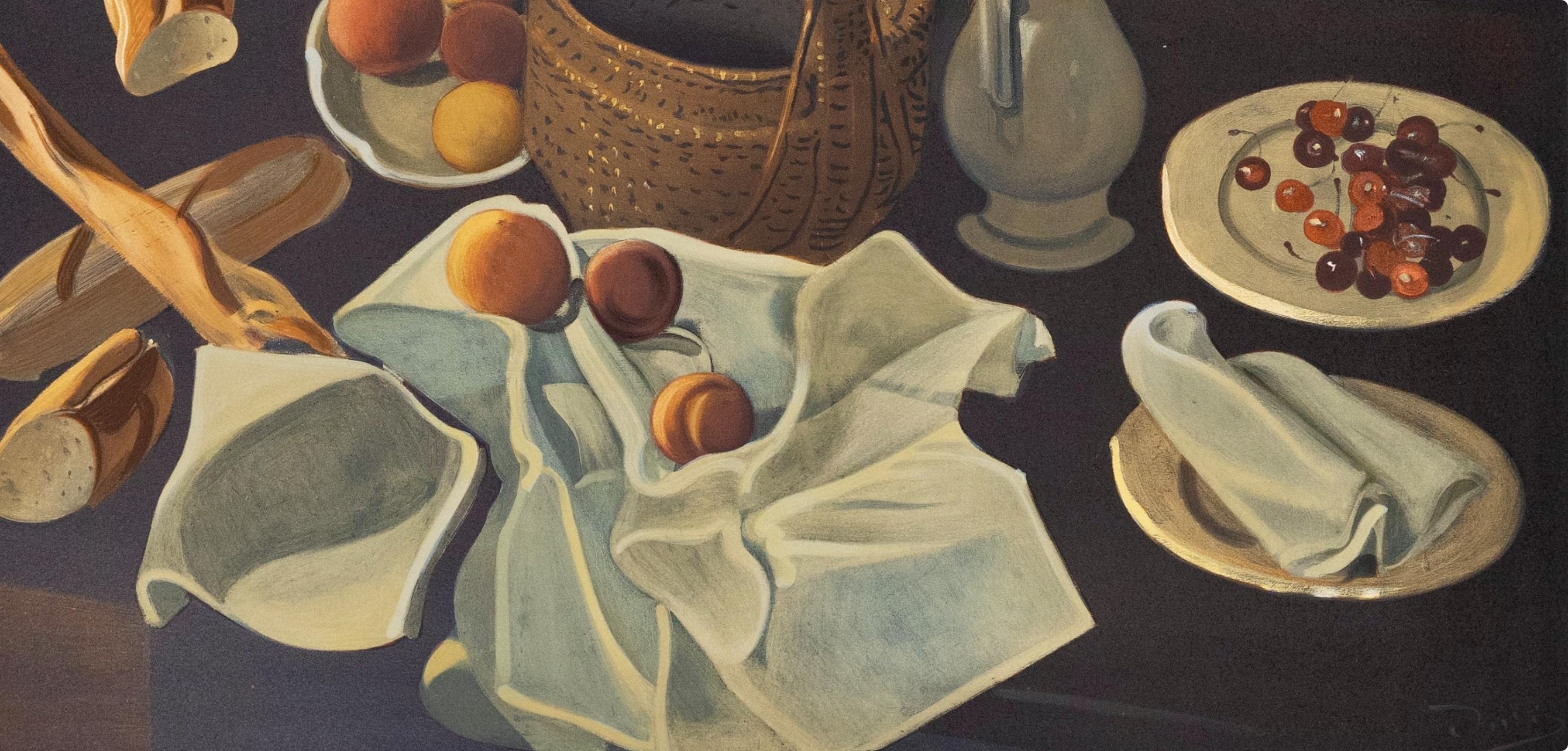 Andre Derain, Nature morte, 1970 (d'après) - Noir Landscape Print par André Derain