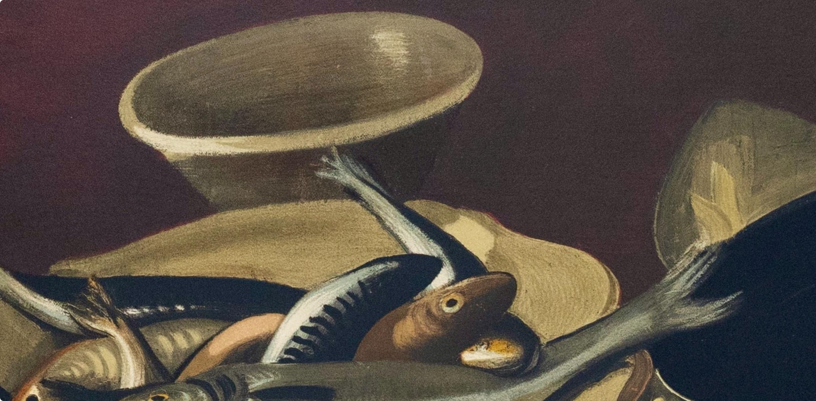 Andre Derain, Nature morte au poisson et à la casserole, 1970 (d'après) en vente 3