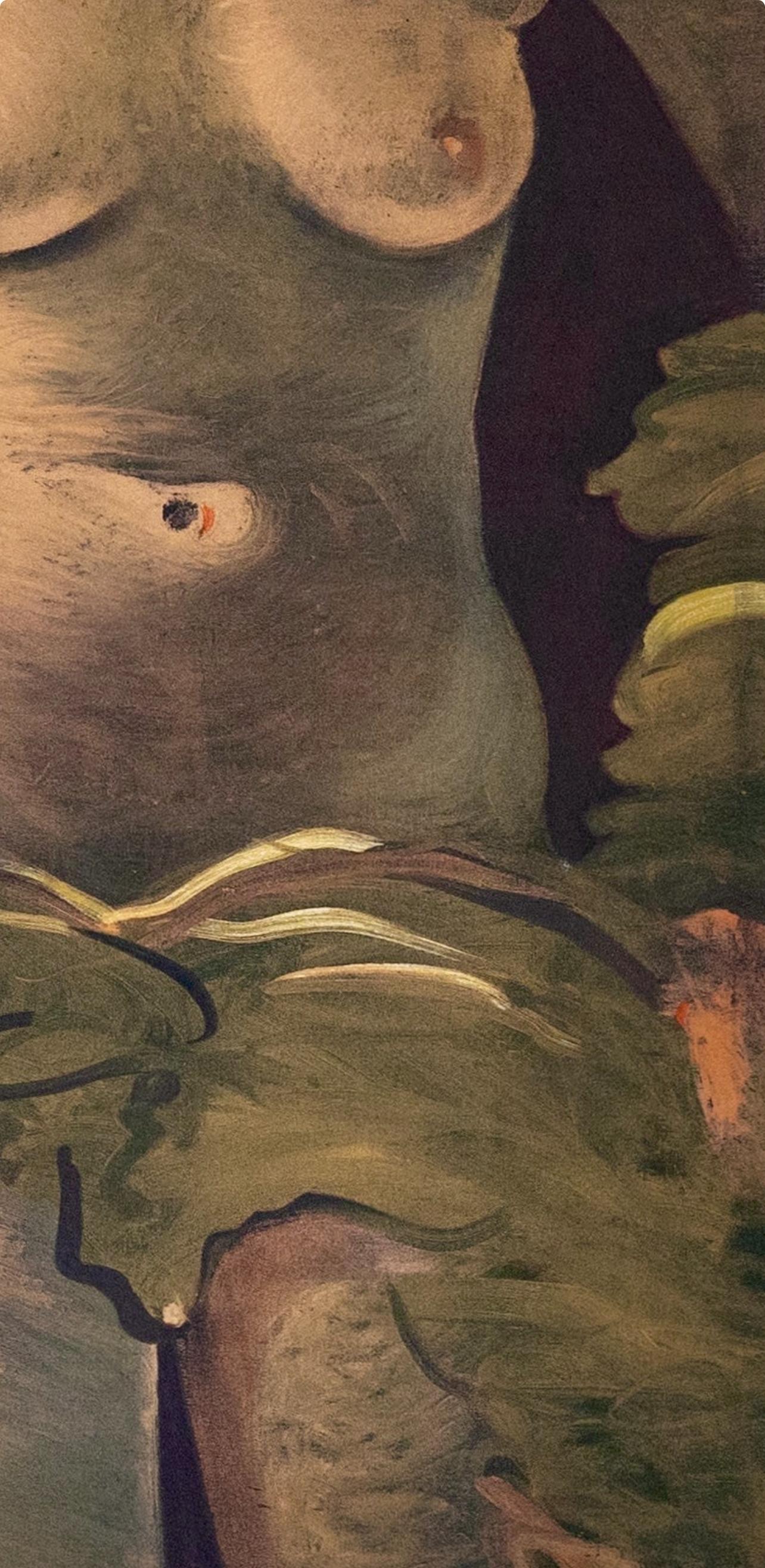 Andre Derain, Deux femmes nues et nature morte, 1970 (d'après) en vente 3