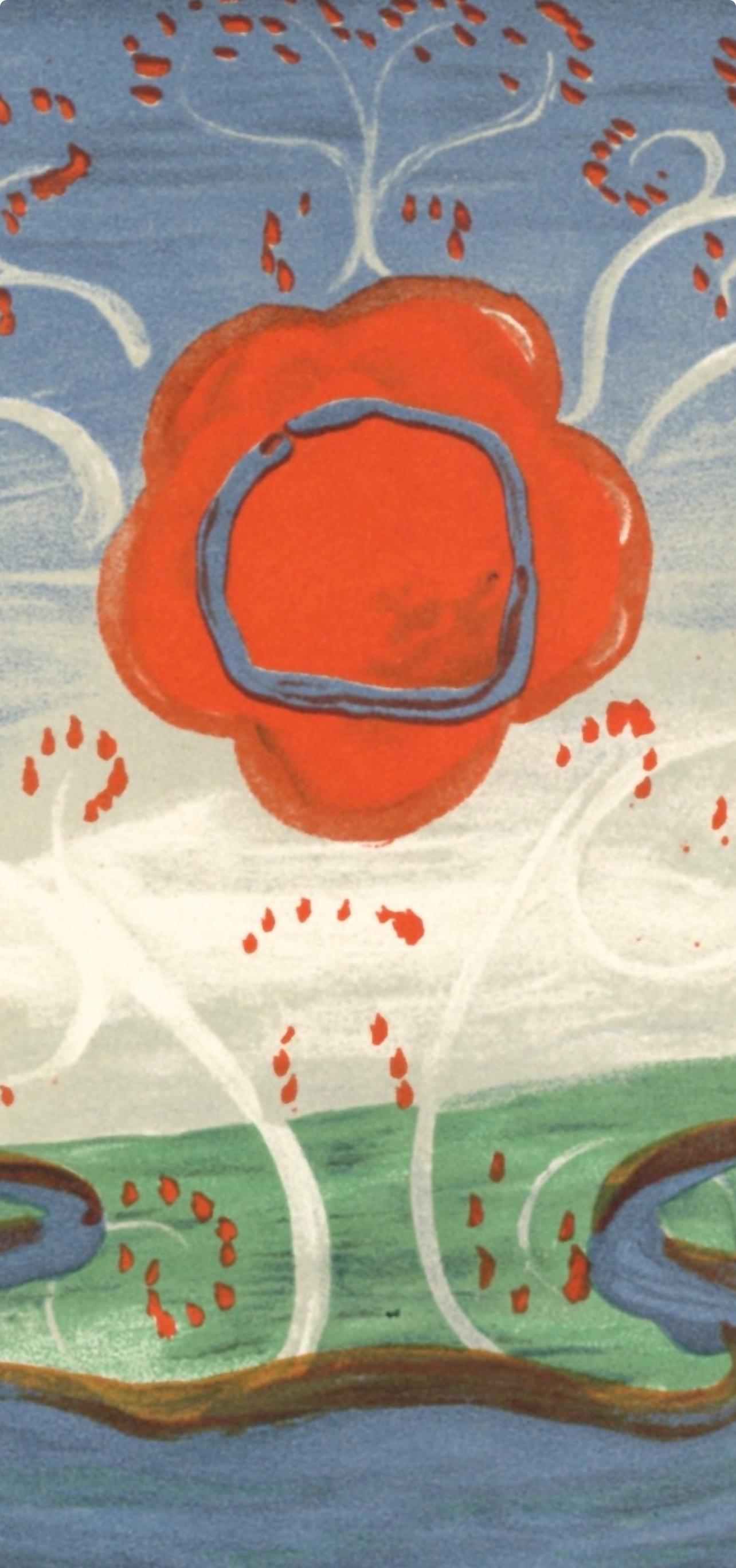 Au Jardin d'Allah, Verve: Revue Artistique et Littéraire - Fauvist Print by André Derain