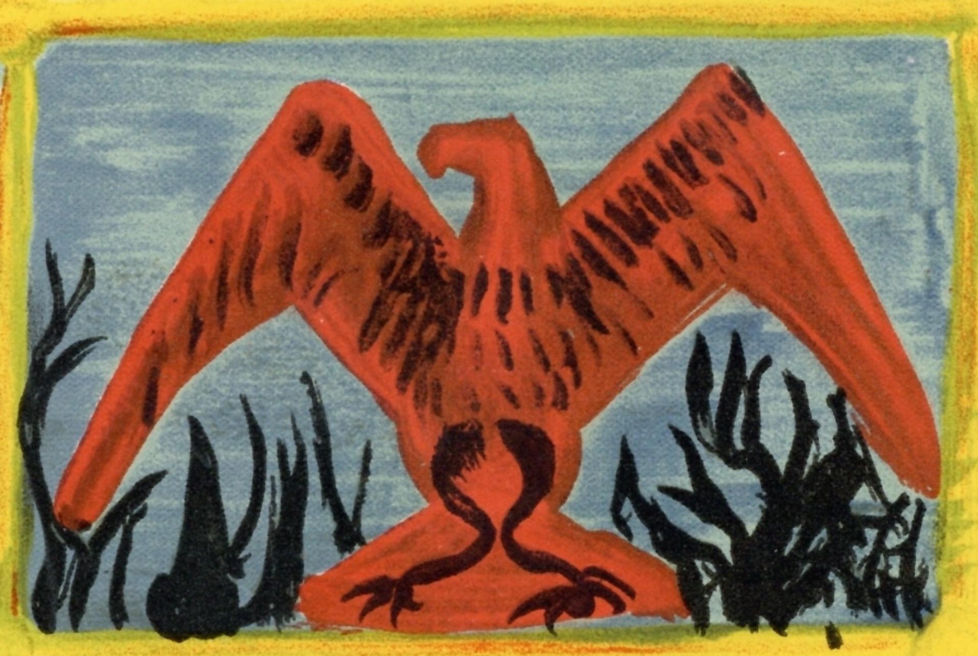 Au Jardin d'Allah, Verve: Revue Artistique et Littéraire - Fauvist Print by André Derain