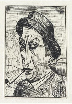 Autoportrait a la Pipe