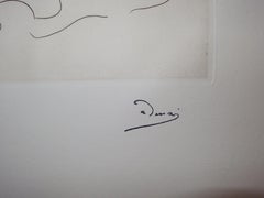 Nacimiento de Venus - Grabado original - 1951