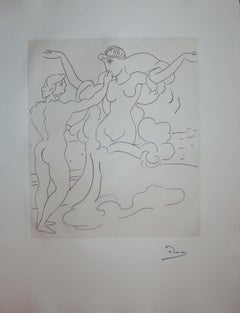 Birth of Venus - Original etching - 1951